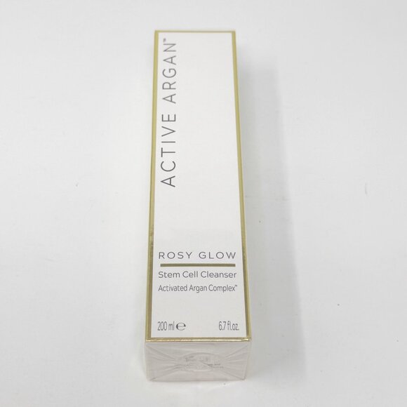 Active Argan Rosy Glow Stem Cell Cleanser 6.7 fl Oz. New & Sealed - Picture 3 of 6